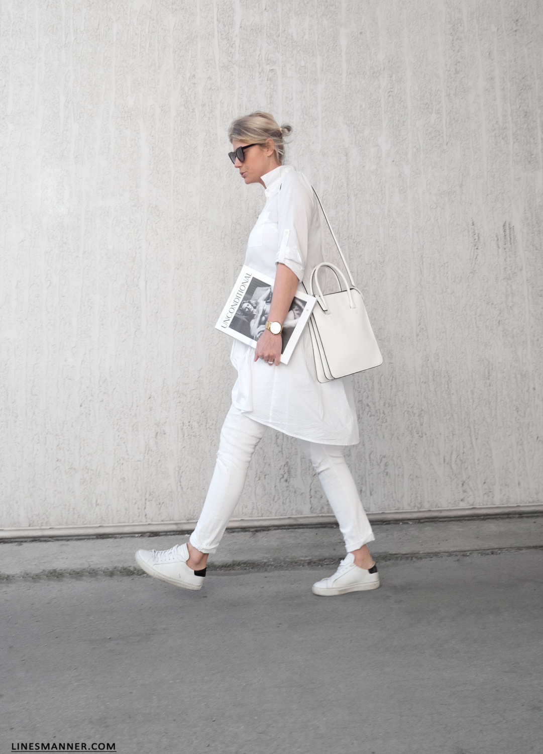 All White Everything⎮Pregnancy Style | Lines/Manner